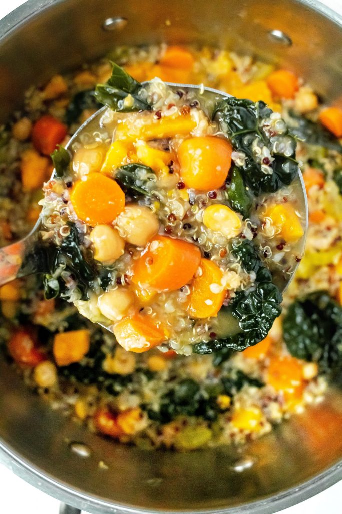 simple quinoa soup 