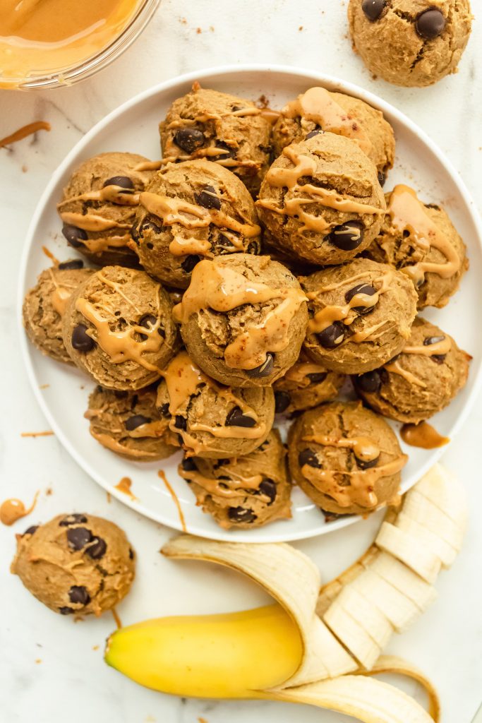 soft banana peanut butter cookies 
