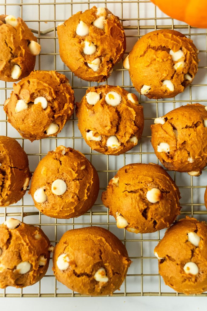 soft pumpkin cookies that taste like pumpkin bread that are low in sugar and dairy free