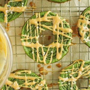 Spinach Banana Donuts