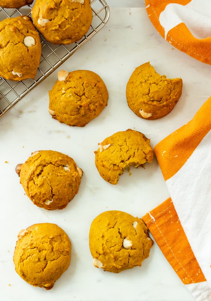 super soft gluten free pumpkin cookies
