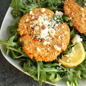 turmeric salmon oat cakes