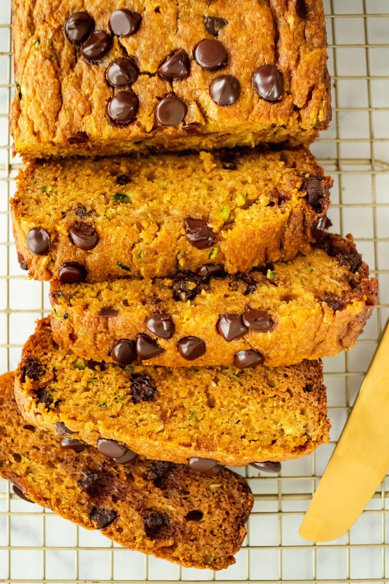 whole-wheat pumpkin zucchini bread