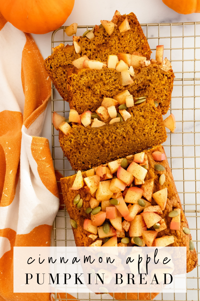cinnamon apple pumpkin bread