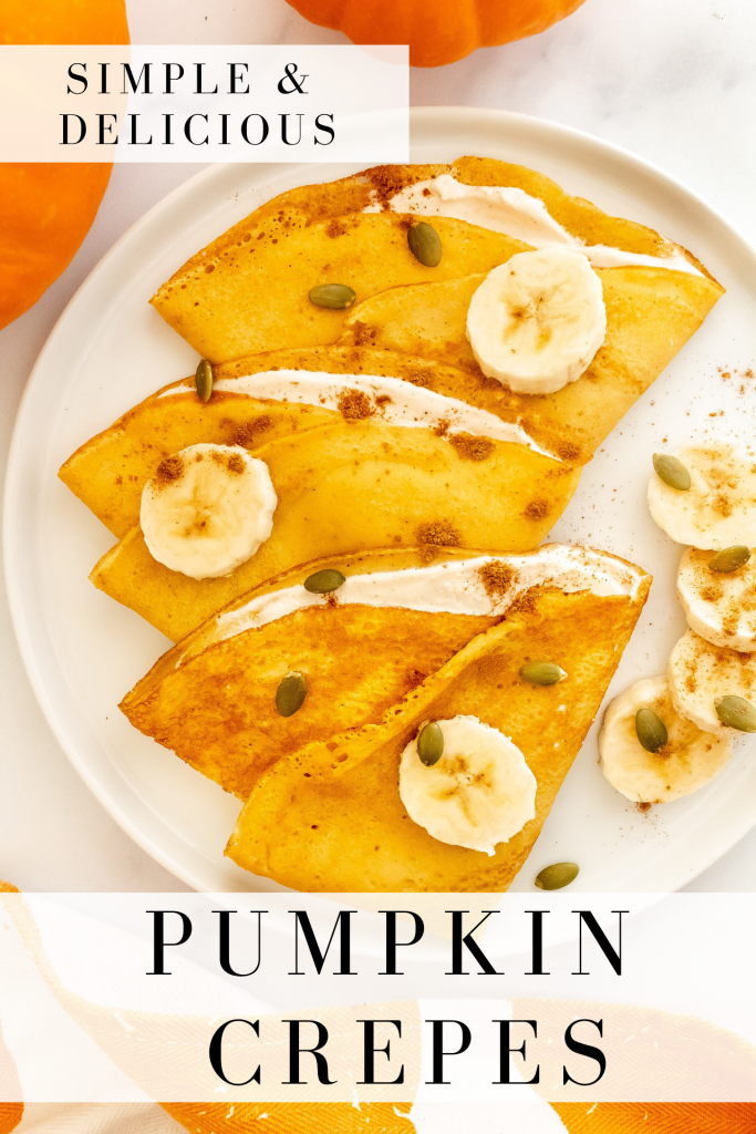 how to make pumpkin crepes