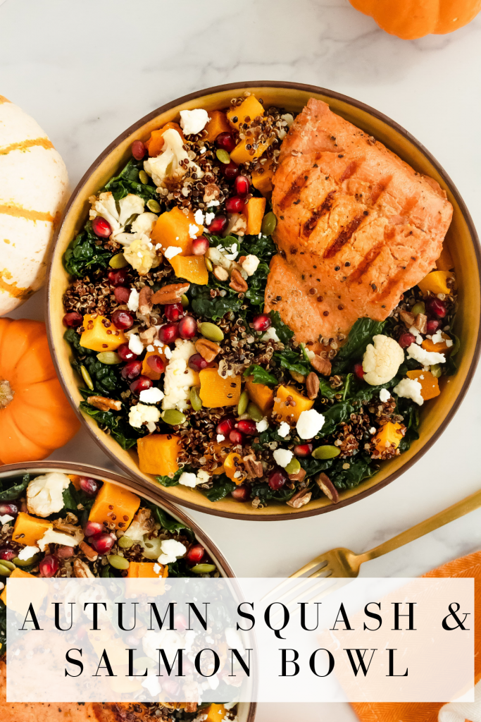 ultimate delicious and nutritious fall salad with honey mustard fall salmon